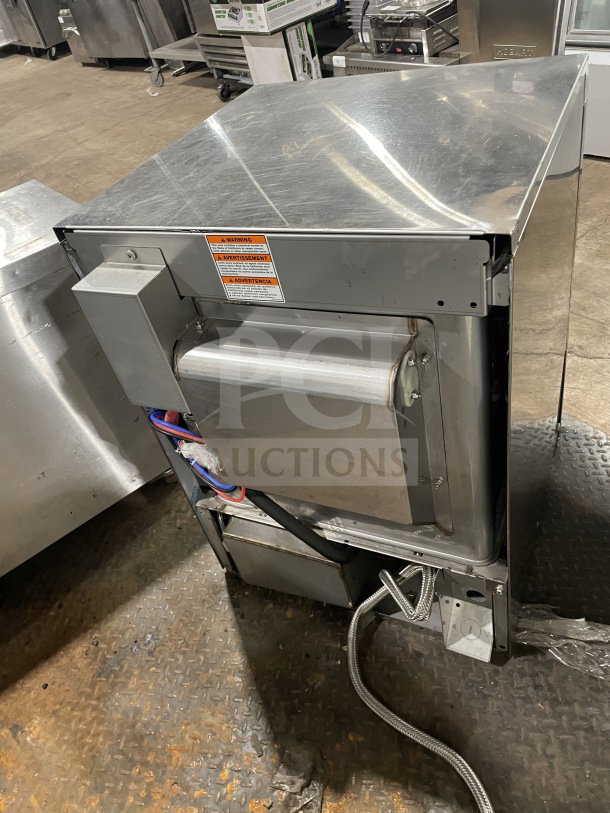 Hobart Advansys LXe Series stainless steel undercounter dishwasher, model LXER, electric 120/208-240V, 1 phase.