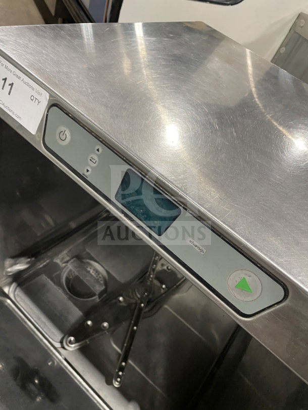 Hobart Advansys LXe Series commercial dishwasher, Model LXER, stainless steel, electric, undercounter, 120/208-240V.