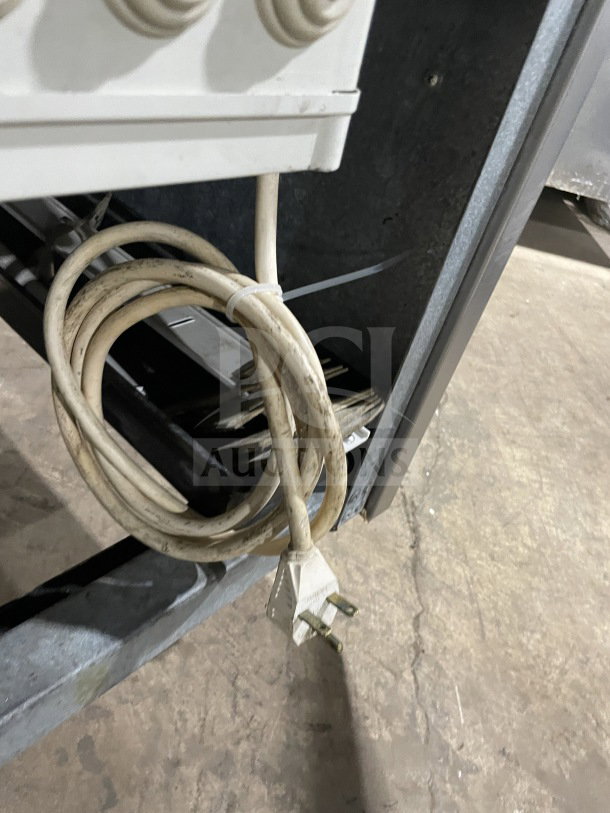 Sifa GAEP6L126N07I0 refrigerated merchandiser, stainless steel, 220-240V, visible power plug and cable, commercial use.