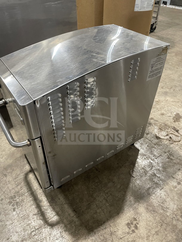 MerryChef Eikon E2 stainless steel ventless convection oven; used condition with serial number 1410213091445.