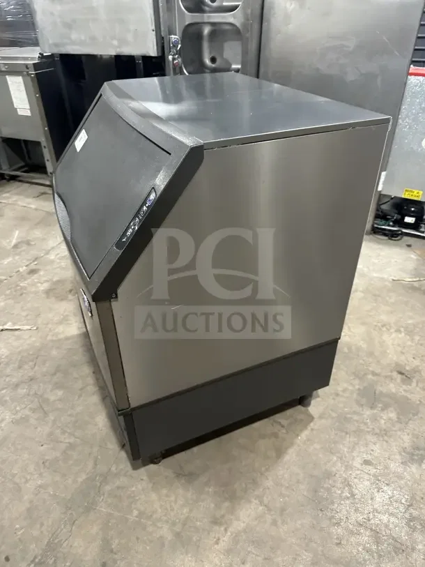 Manitowoc UDF0310W-161B undercounter ice machine, stainless steel, on legs, 115V, 1 phase, commercial use, excellent condition.