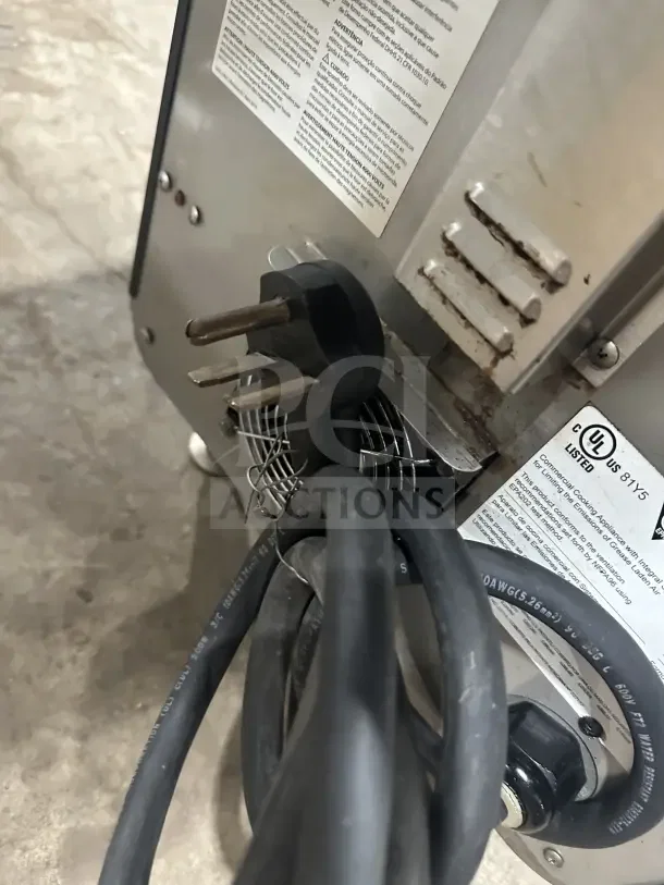 TurboChef NGO electric countertop rapid cook oven, digital push controls, 208/240V 1Phase, good condition, visible plug.