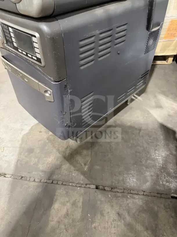 TurboChef NGO countertop rapid cook oven, digital controls, electric, on legs, some wear visible, 208/240V 1Phase.