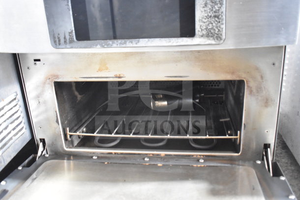 2022 Turbochef Encore 2 rapid cook oven, electric, countertop model, used, interior view, 208/240V, 1 phase.