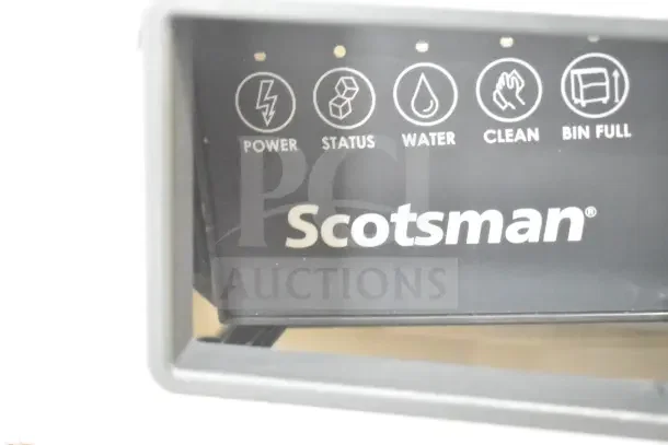 BRAND NEW 2026 Scotsman MC0330MAX-1A Ice Machine, 400 lb. capacity, Prodigy Elite Series, visible control panel icons.
