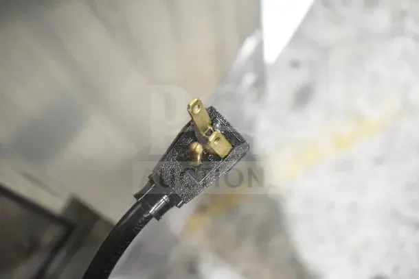 2022 True T-35-HC Commercial 2 Door Reach-In Cooler, 115 Volts, 1 Phase plug detail.