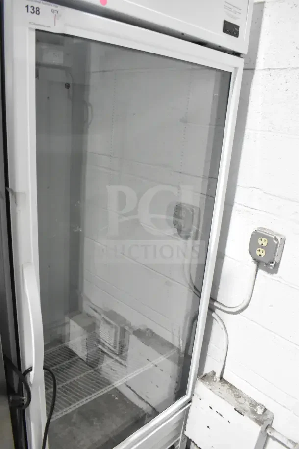 2021 True TSCI-600R-G-PH commercial cooler, single door, model T-35, 115 volts, 1 phase, excellent condition.