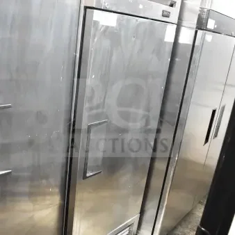 2022 True T-19F-HC Commercial Single Door Reach-In Freezer, stainless steel, excellent condition, 115V, 1 Phase.