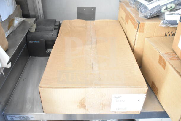 2021 Rock Solid Cargo 8.5'x24' food trailer with CaptiveAire grease hood, fire suppression system, and refrigeration suite.