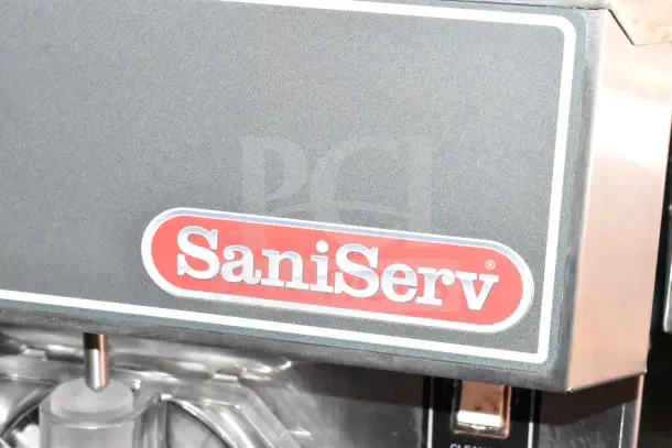 SaniServ Thick Shake Machine in new condition, featured in a 2022 Rock Solid Cargo Ghost Kitchen Trailer.