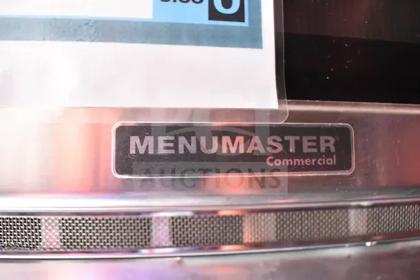 Rock Solid Cargo trailer with Menumaster Commercial label detail, part of a 2022 ghost kitchen setup.