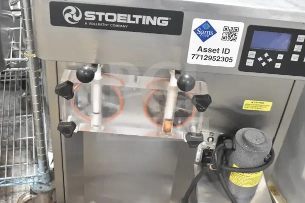 2020 Stoelting SF121-38I2 countertop soft serve machine, 2 flavors with twist, drink mixing attachment, 208-240V, 1 phase.
