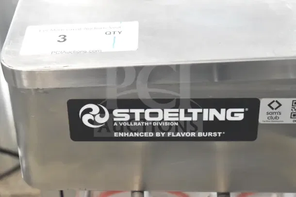 2024 Stoelting F131-38I2 soft serve machine, 2 flavor with twist, 208-240V, 1 phase. Stainless steel, minimal wear.
