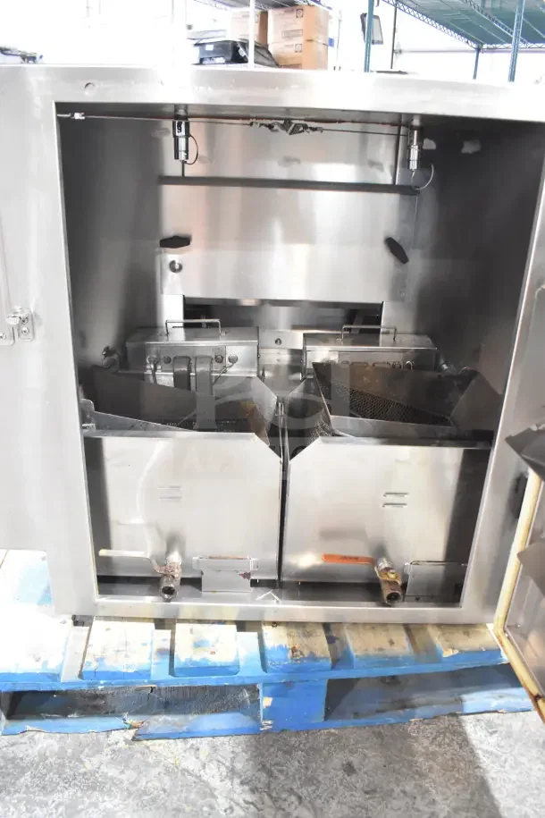 2018 Autofry MTI-40C Commercial Ventless Fryer, countertop electric, visible fry baskets, stainless steel, 240V, 1 phase.