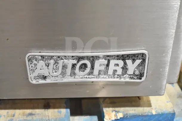 2018 Autofry MTI-40C ventless fryer, stainless steel, electric, 240V, 1 phase, Autofry logo visible, used condition.