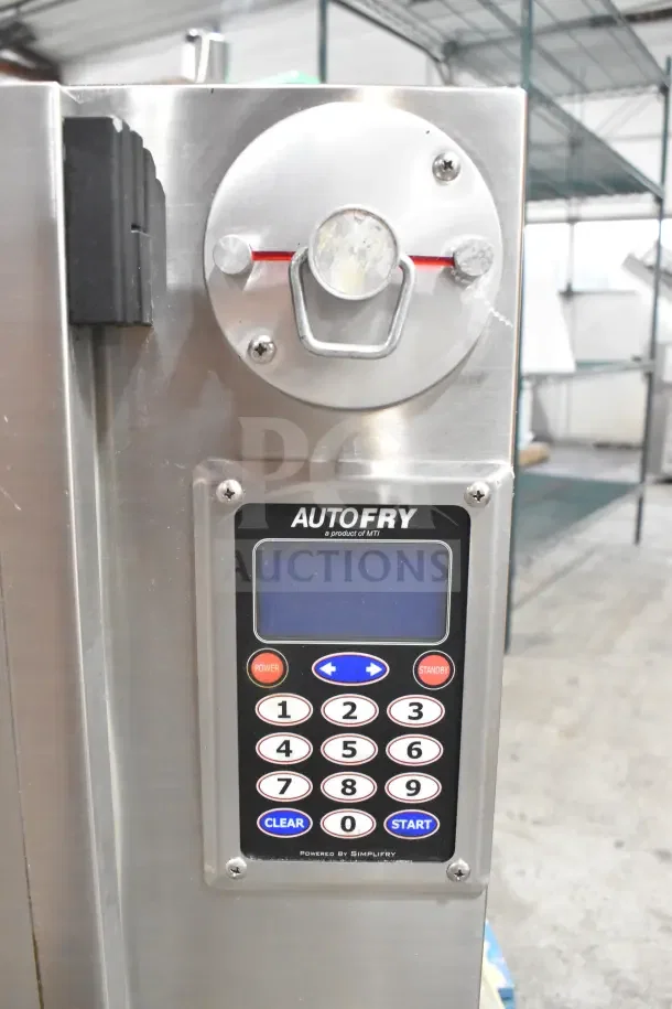 2018 Autofry MTI-40C ventless fryer, stainless steel, keypad controls, 240 volts, 1 phase, good condition.
