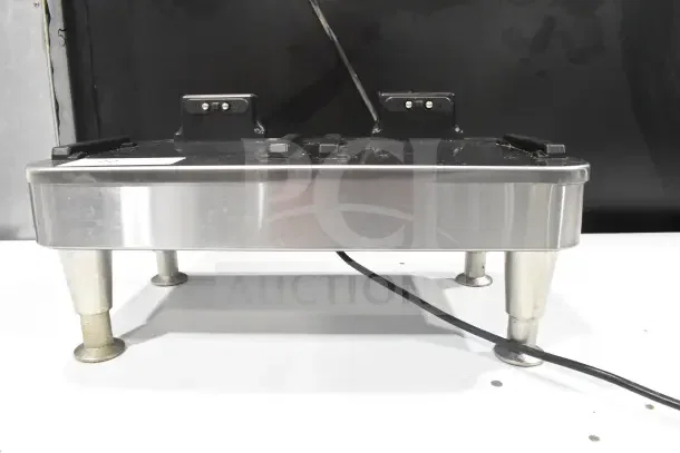 2020 Bunn 2SH STAND 27875.0201 commercial double satellite server stand, stainless steel, 120 volts, 1 phase.