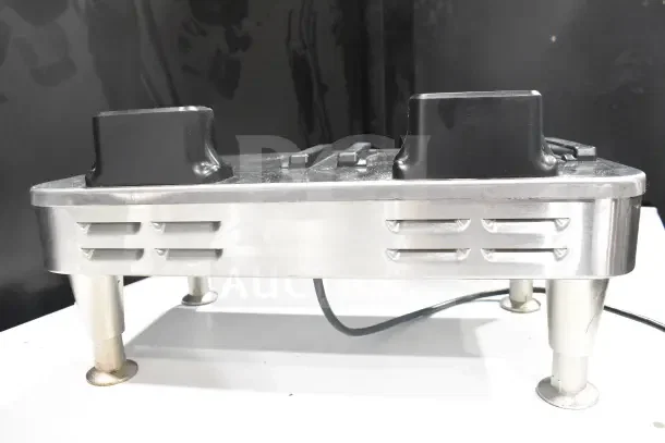 2020 Bunn 2SH STAND 27875.0201 Commercial Double Satellite Server Stand; stainless steel; 120V, 1 Phase; good condition.