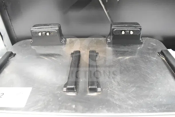 2020 Bunn 2SH STAND, commercial countertop double satellite server stand, stainless steel, 120 volts, model 27875.0201.
