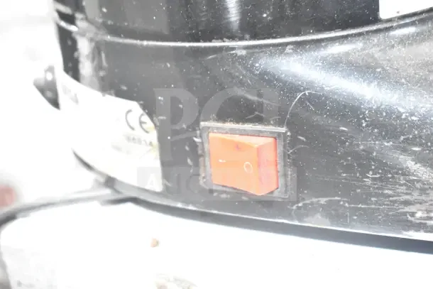 Wega Commercial Countertop Espresso Bean Grinder Base, 110V, 1 Phase, with power switch and CE marking, used condition.