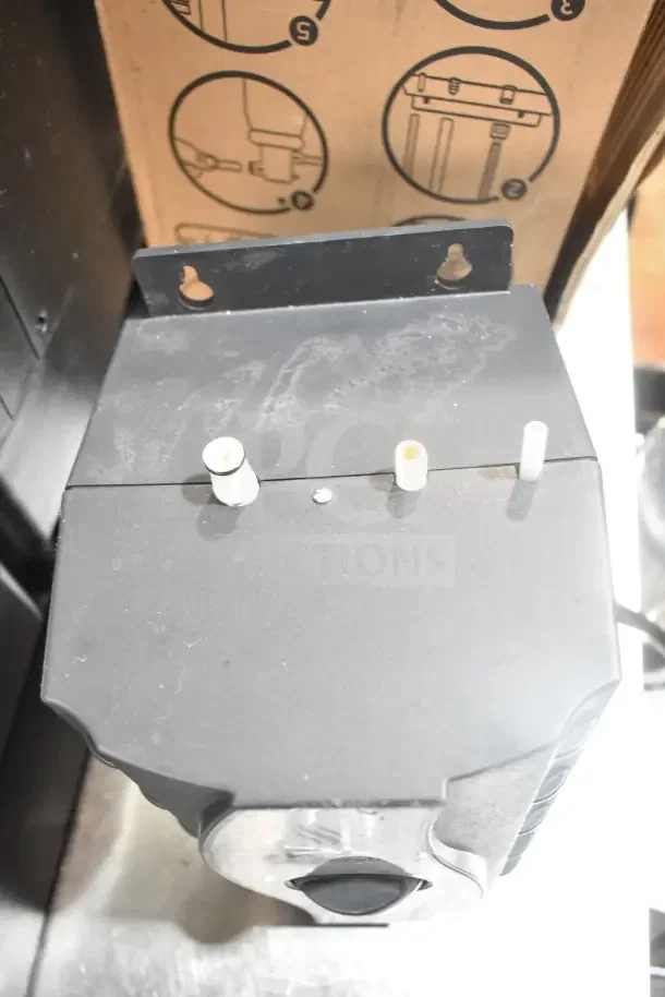 IN ORIGINAL BOX! Insinkerator HWT Instant Hot Water Tank, unused, features connection points, instructions on box visible.