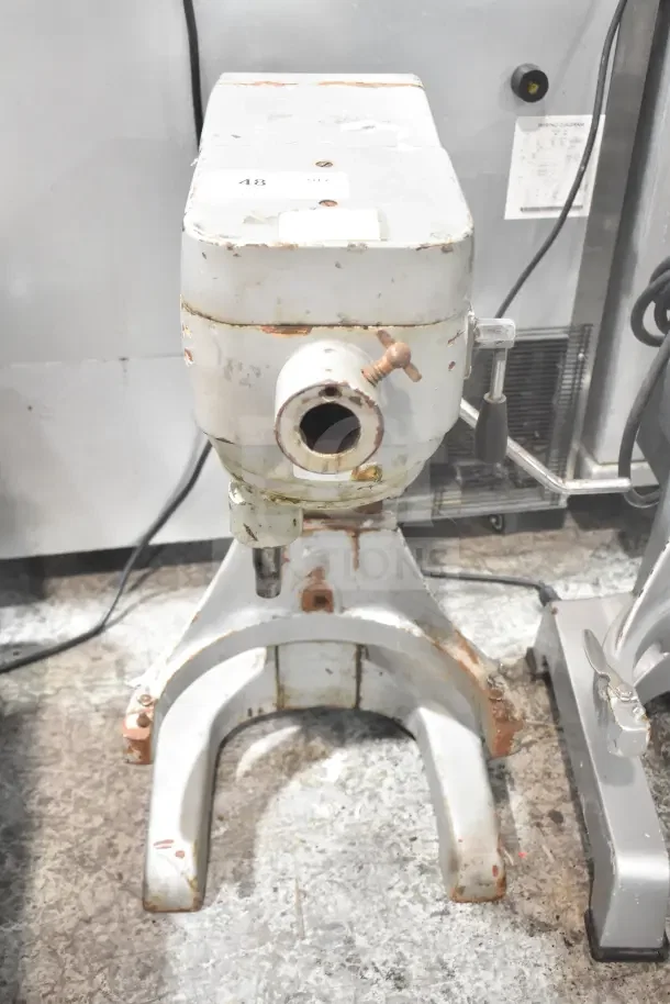 Thunderbird ARM-02 20 Quart Planetary Dough Mixer, worn condition, 115 volts, 1 phase, commercial countertop use.