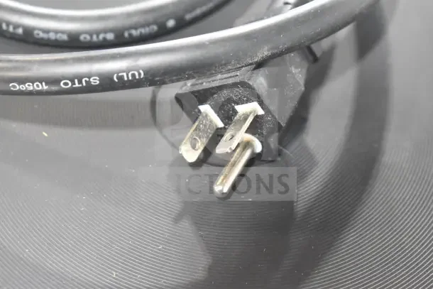 Brand new Avantco 177EB202F2BA double burner stainless steel hot plate power cord, 120V, scratch and dent condition.