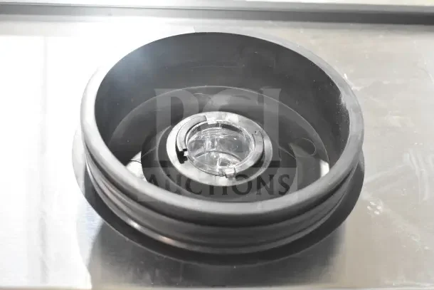 Three Brand New Items: Hobart 15SLICE-1/8-SS Slicing Plate, AvaMix Blender Jar Lid, Moffat Motor Kit. Includes visible jar lid for GRG blenders.