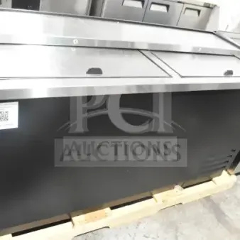 True TD-65-24-HC Commercial Back Bar Bottle Cooler, 2026 model, two sliding lids, scratch and dent, 115 volts, 1 phase.