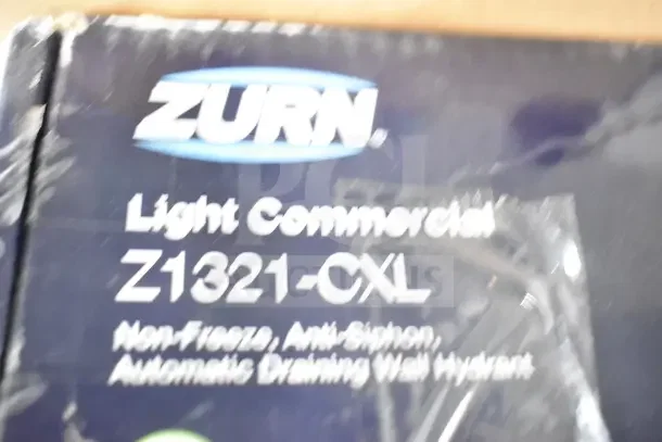 Brand new Zurn Elkay Z1321-CXL-10 wall hydrant, non-freeze, anti-siphon, automatic draining, light commercial model.