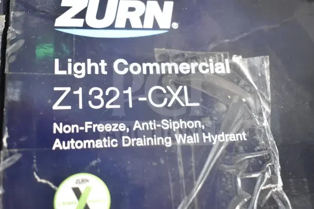 BRAND NEW SCRATCH AND DENT Zurn Elkay Z1321-CXL-10 Ecolotrol wall hydrant; non-freeze, anti-siphon, automatic draining.