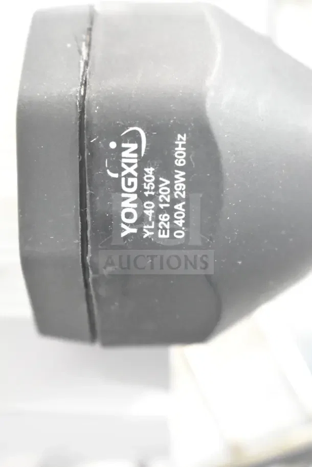 Black Yongxin YL-40 1504 UV Insect Zapper Bulb, E26 120V, 29W. Visible labeling indicates brand and specifications.