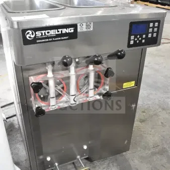 2024 Stoelting F131-38I2 Commercial Countertop 2 Flavor w/ Twist Soft Serve Ice Cream Machine. 208-240 Volts, 1 Phase.