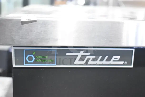 Brand new 2026 True TBB-2G-HC-LD bar cooler; natural refrigerant shown. Commercial use, 115V, 1 Phase.