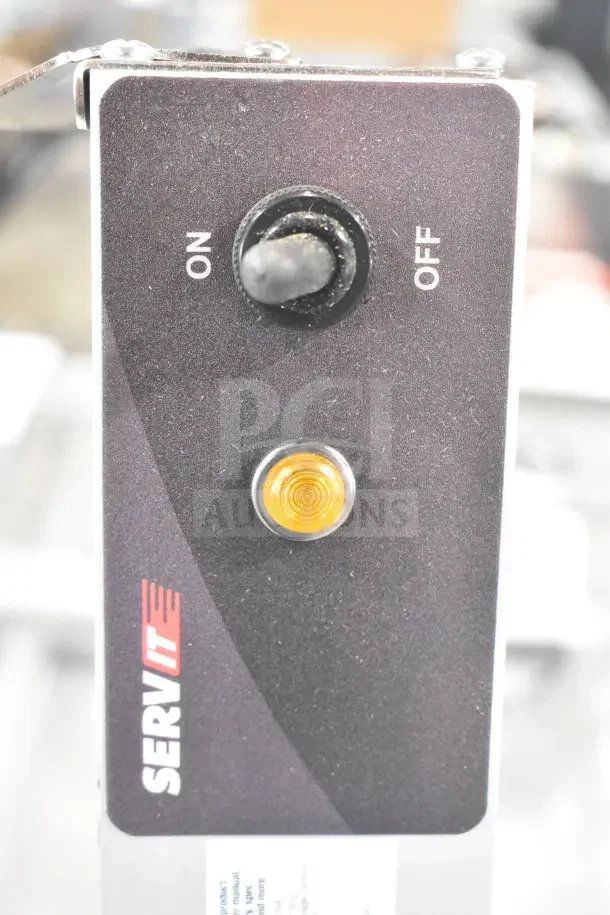BRAND NEW SCRATCH AND DENT ServIt 423SW54THA 54" Strip Warmer, single toggle control, 120V, 1 phase, minor cosmetic flaws.