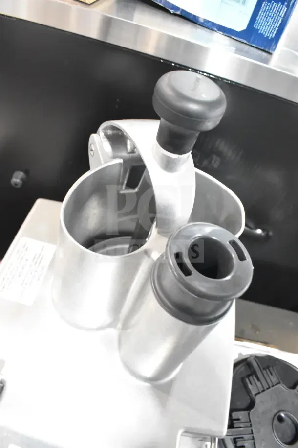 Brand new Robot Coupe CL50 food processor; scratch and dent, includes Tex-Mex Dice blades, 120V, commercial use.