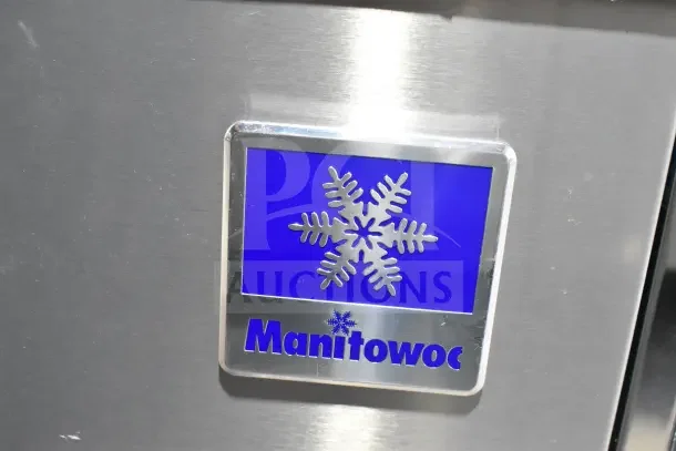 2026 Manitowoc Indigo NXT IDP0450A-161 ice machine, 30", 463 lb capacity, 115V, new with scratches, silver finish, logo visible.