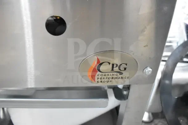 BRAND NEW CPG Stock Pot Range, Model 351CPGSP18N, 80,000 BTU, natural gas, scratch and dent, visible CPG logo tag.