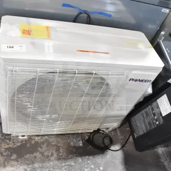 BRAND NEW SCRATCH AND DENT! Pioneer YN018GLSI25RPH 18,000 BTU 23.5 SEER2 230V High-Wall Ductless Energy-Star Mini-Split Air Conditioner Inverter. Goes GREAT w/ Lot 197!