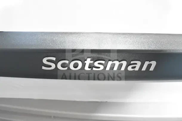 "Scotsman logo on a BRAND NEW 2025 FS0522AX-1A Prodigy Plus flake ice machine, 22-inch, 450 lb output, 115V, 1 phase."