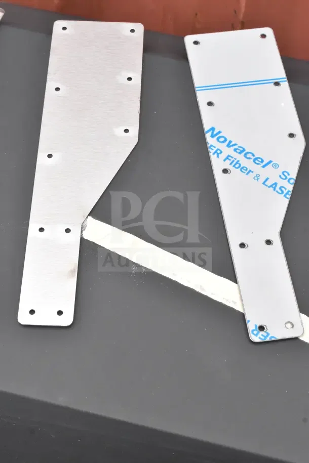 Brand new Vulcan BCKRISR-SX36 36" reinforced high shelf, scratch and dent condition, with protective film partially removed.