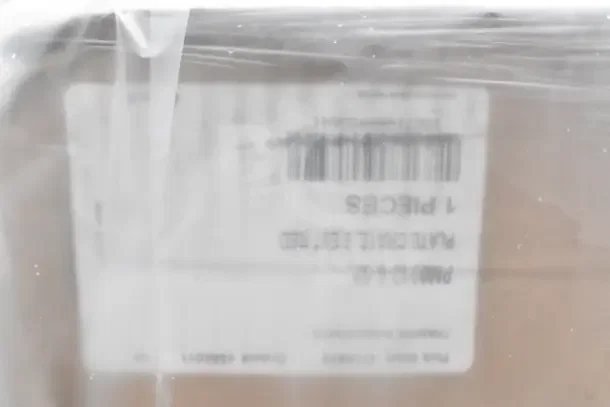 34 brand new scratch and dent items in packaging, includes glass caddies. Label shows order and product details.