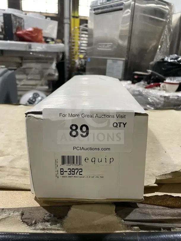 BRRAAAAAAND NEW T&S commercial lever handle waste drain valve in unopened packaging. Box labeled B-3972.