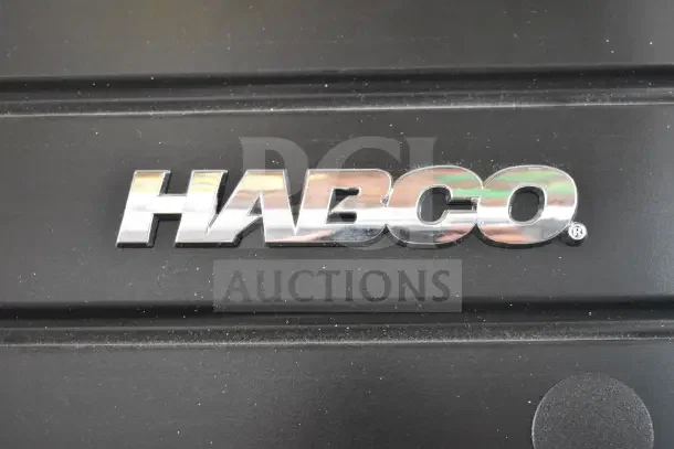 2019 Habco SE18 Commercial Cooler, single door, 115V, 1 phase, brand logo on black surface.