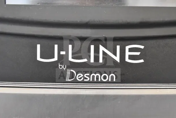 2022 Desmon GBF-15+ETL Stainless Steel Blast Chiller with 4 probes, commercial casters. Marked "U-Line by Desmon."