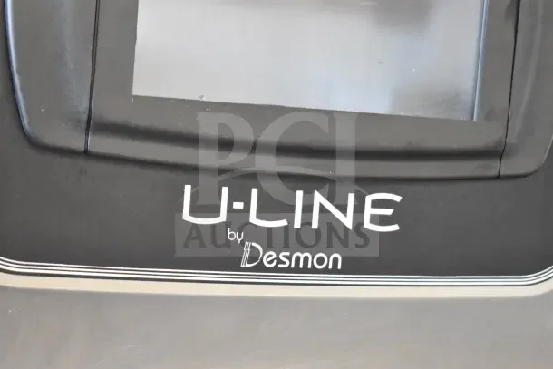 2022 Desmon GBF-15+ETL stainless steel blast chiller, U-Line branding, 4 probes, commercial casters, 220V, 3 phase.