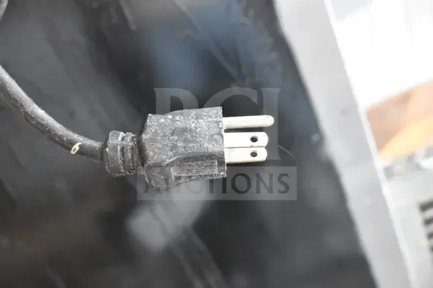 2016 Scotsman C0522MW-1D Commercial Ice Machine Head on Bin, 115 volts, 1 phase, shown with power cord.