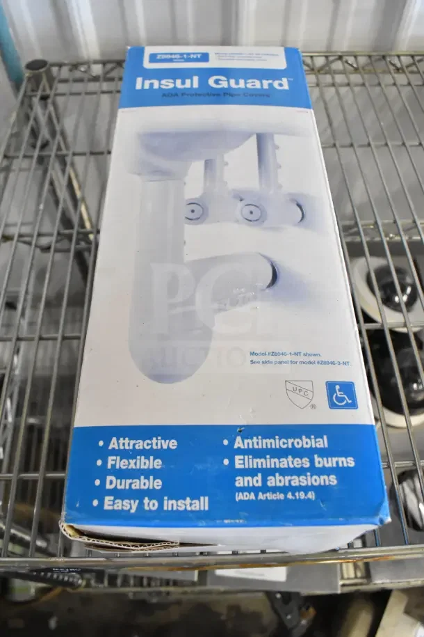Boxed Insul Guard Protective Pipe Covers, model Z8946-1-NT, antimicrobial, flexible, durable, easy to install.