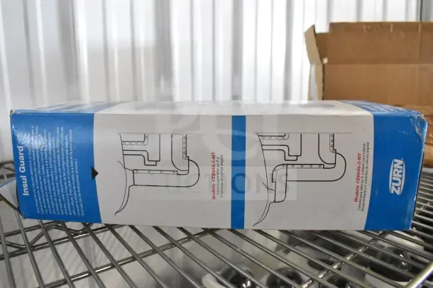 IN ORIGINAL BOX! Insul Guard Protective Pipe Covers, model Z28463-3-NT, by Zurn. Box shows product diagrams.