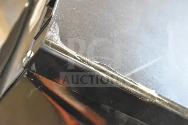 Avalon A4BLWTRCLR Water Dispenser shown with slight surface wear, 115 Volts, 1 Phase, close-up of corner detail.